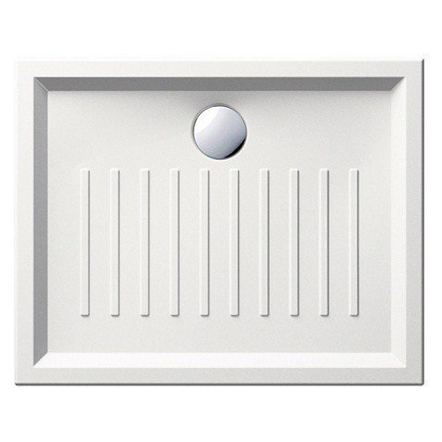 Душевой поддон с антискользящим рельефом в керамике GSI H6 - фото 1