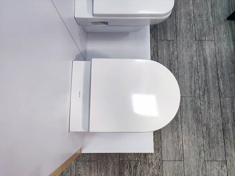 Унитаз подвесной Hansgrohe GladeLake S белый, фаянс, керамика - фото 9