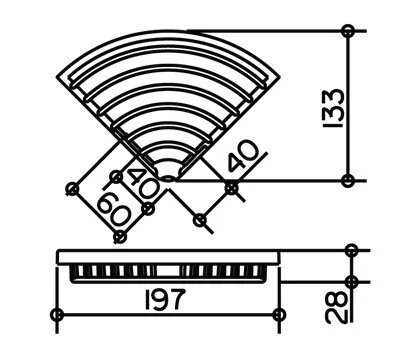 Решётка для ванной Keuco 24943 010000 - фото 2