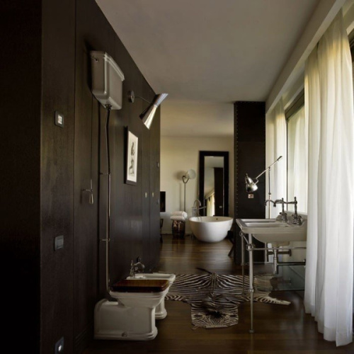 Унитаз напольный с высоким бачком Kerasan Waldorf 411601 удлиненный - фото 3