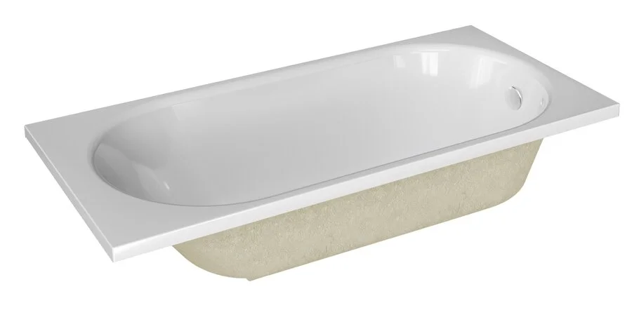 Ванна акриловая Poseidon Darina 01дар1770 170 x 70 см, белая - фото 4