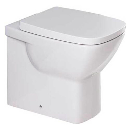 Унитаз напольный Belbagno Lago BB128CB с горизонтальным выпуском, белый