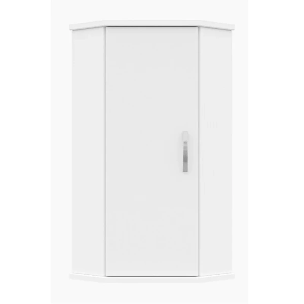 Шкаф-пенал подвесной Misty Лилия 34 см белый - фото 1