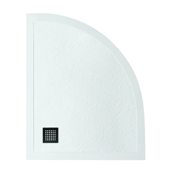 Душевой поддон BelBagno Uno 120х90 см левосторонний, накладка черная матовая - фото 3