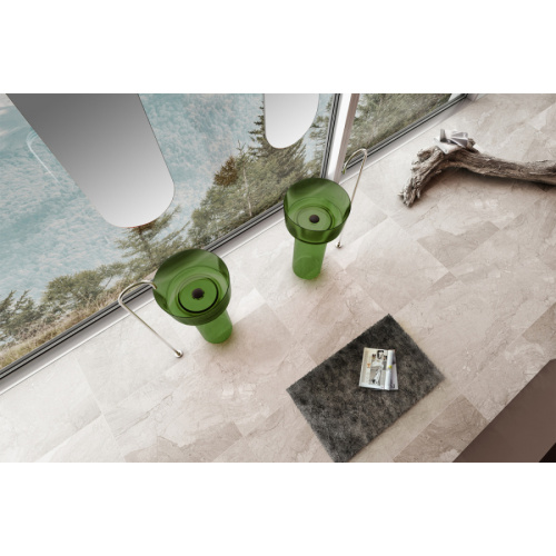 Раковина напольная Abber Kristall 45 см зеленая, другие - фото 4