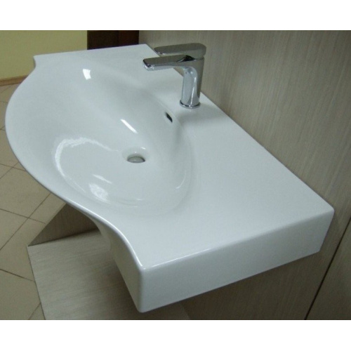 Раковина Laufen Palace 8.1170.2.000.10 90 см керамическая, прямоугольной формы - фото 5