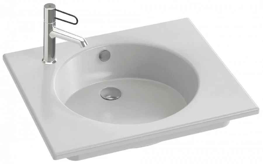 Раковина Jacob Delafon Odeon Rive Gauche 61 см подвесная - фото 1