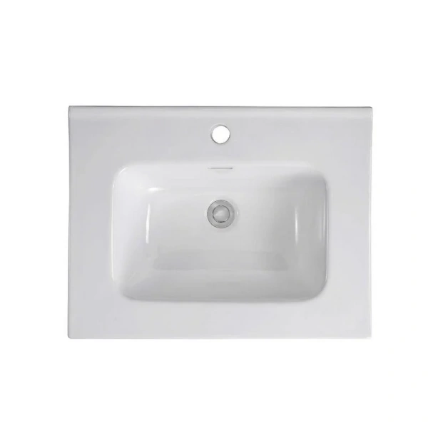 Тумба с раковиной подвесная Акватек Вега 60 см белый матовый, 60 см - фото 6