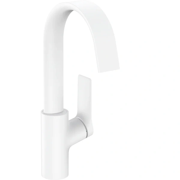 Смеситель для раковины Hansgrohe Vivenis белый матовый - фото 1