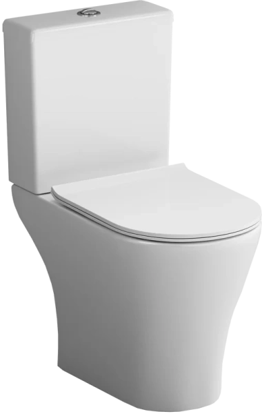 Унитаз компакт Damixa Origin Bit с сиденьем микролифт - фото 1