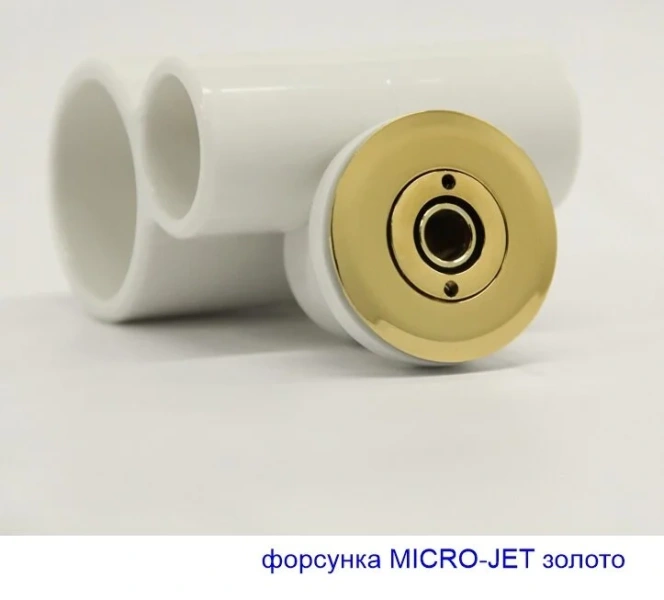 Ванна гидромассажная Whitecross Layla 180 x 80 см, NANO, золото, белый, 0102.180080.100.NANO.GL, прямоугольные - фото 5