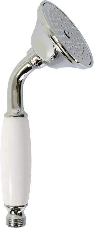 Лейка для душа Migliore Ricambi хром ручка белая - фото 1