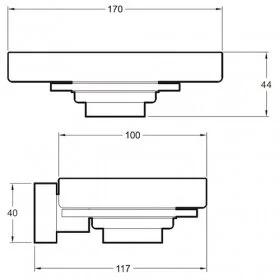 Мыльница для ванной Jacob Delafon EO Mecanique хром - фото 2