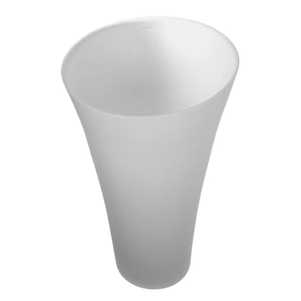 Раковина напольная Montebianco Pisa Cono 50 см белая - фото 2