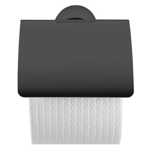 Бумагодержатель Duravit Starck T черный матовый - фото 1