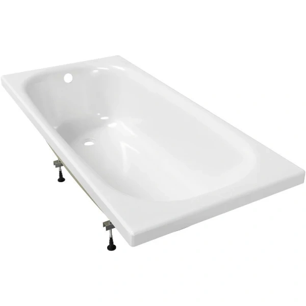 Ванна акриловая Diwo Анапа 150 x 70 см, с каркасом, цвет белый, Щ0000055219/Щ0000048581 - фото 2