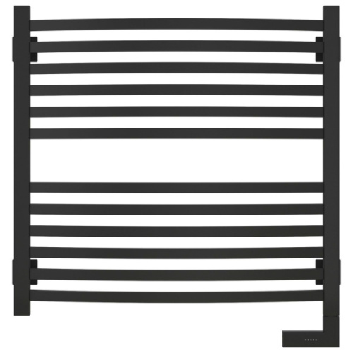 Полотенцесушитель электрический Сунержа Аркус 2.0 60х60 см матовый черный, тэн правый, современные, hi-tech - фото 2