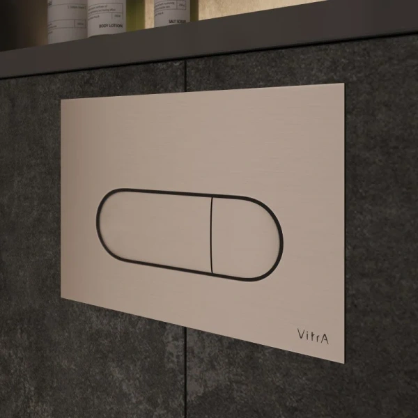 Клавиша смыва VitrA Root Round никель - фото 3