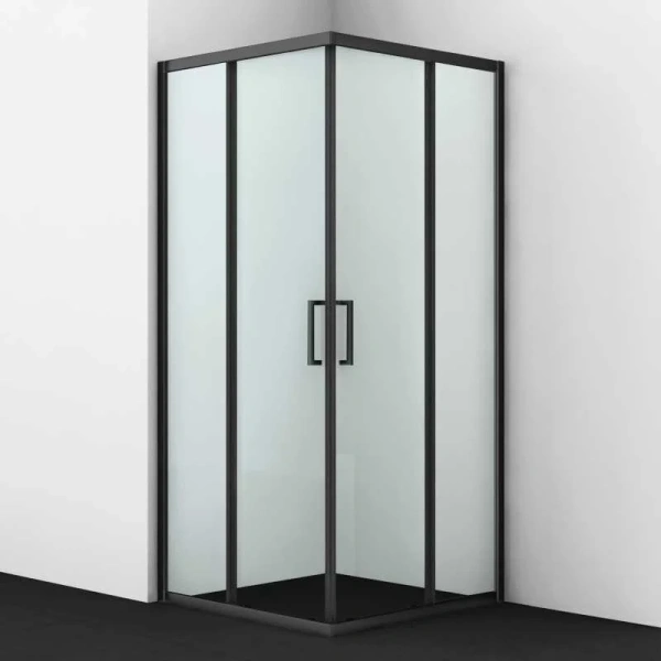 Душевой уголок WasserKRAFT Dill 90х90 см профиль черный - фото 2
