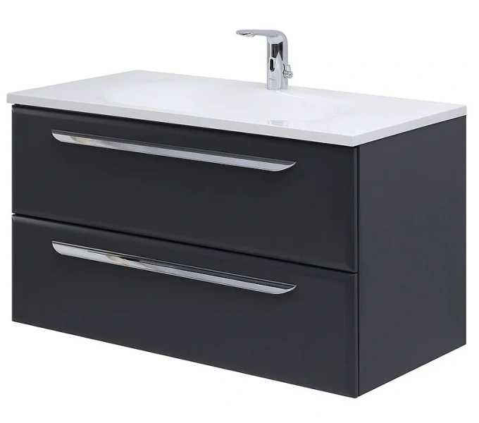 Тумба с раковиной подвесная Cezares ECO-750-2C-SO 75 см МДФ