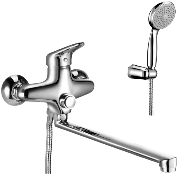 Смеситель для ванны, хром Lemark Luna LM4157C - фото 1