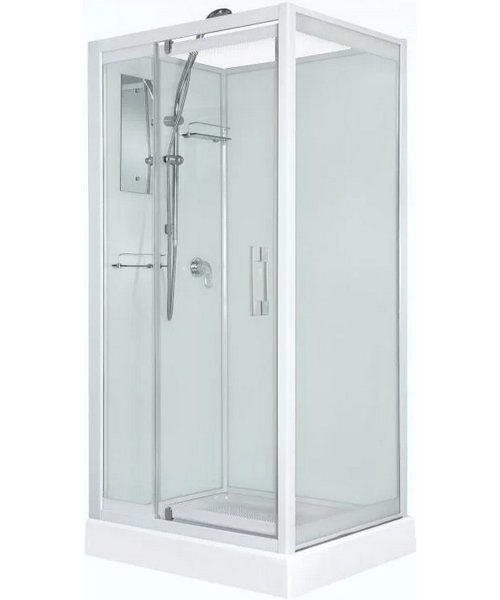 Душевая кабина River Tana 100x80 см с поддоном - фото 1