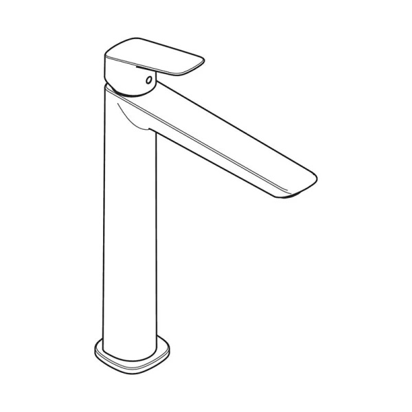 Смеситель для раковины Hansgrohe Logis черный матовый, на столешницу - фото 6