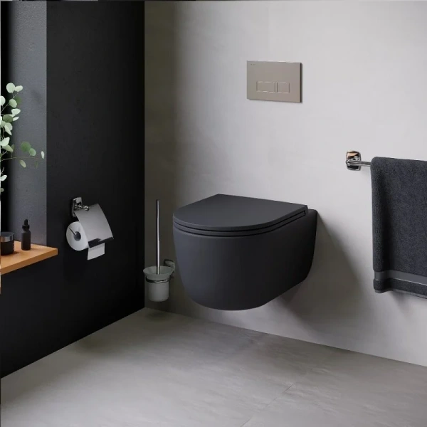 Унитаз подвесной Damixa Sirius черный матовый, по запросу - фото 9