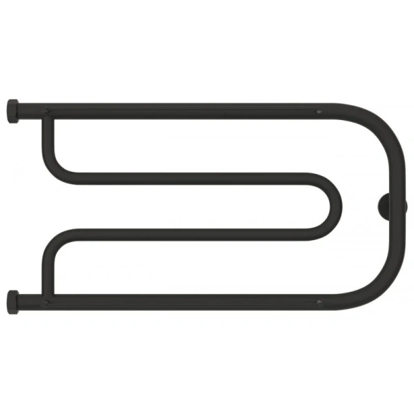 Полотенцесушитель водяной Сунержа Гусли 65х32 см темный титан муар - фото 3