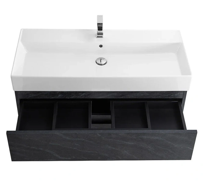Тумба под раковину подвесная Cezares Molveno 100 см antracite, 100 см - фото 6