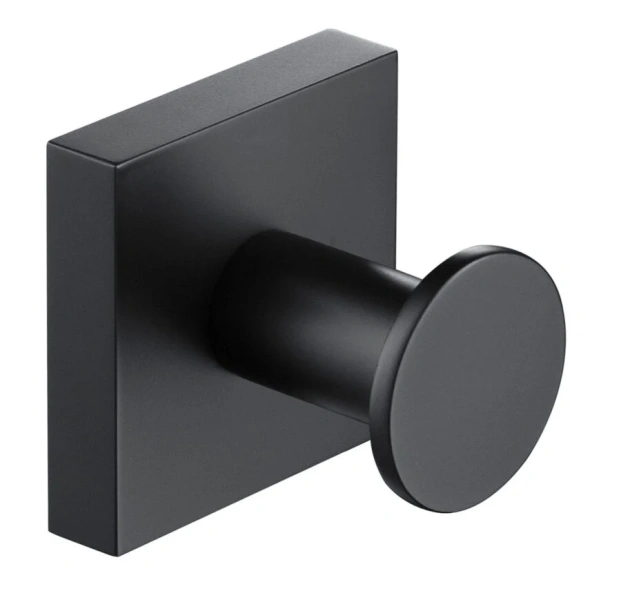 Крючок для ванной черный Timo Selene 12011/03 - фото 1