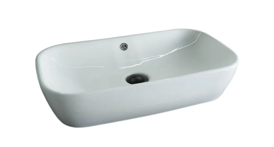 Раковина GID Geometrico N9217 61 см белая - фото 1