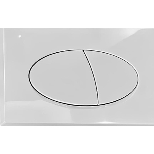 Клавиша смыва Ceramalux черная матовая - фото 4