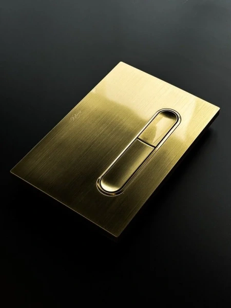 Клавиша смыва Boheme золото матовое - фото 3