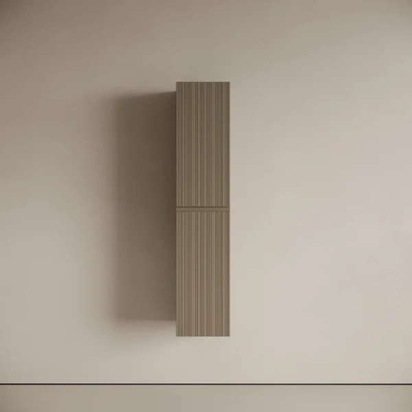 Шкаф-пенал подвесной Sancos Code 35 см серо-бежевый, 35 см - фото 3