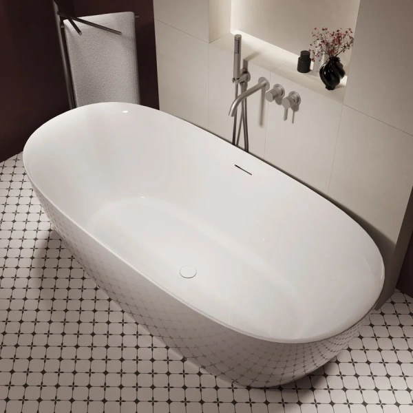 Ванна акриловая Vincea VBT-708-1700, 170 x 80 см, белая - фото 3