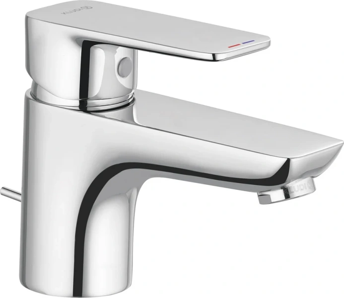 Смеситель для раковины Kludi Pure&Style с донным клапаном - фото 1