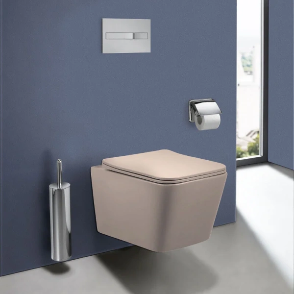 Унитаз подвесной Vincea Q-Line капучино матовый, нет в наличии - фото 9