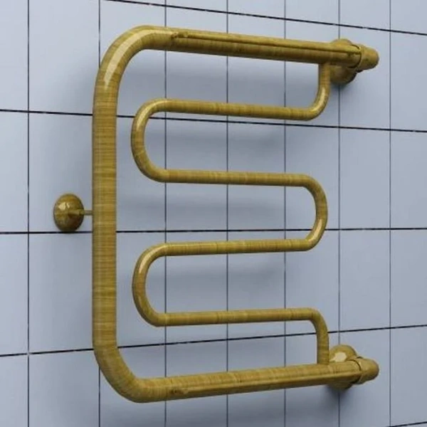 Полотенцесушитель водяной Ника Econ ПМ 60/50 см с полочкой - фото 3