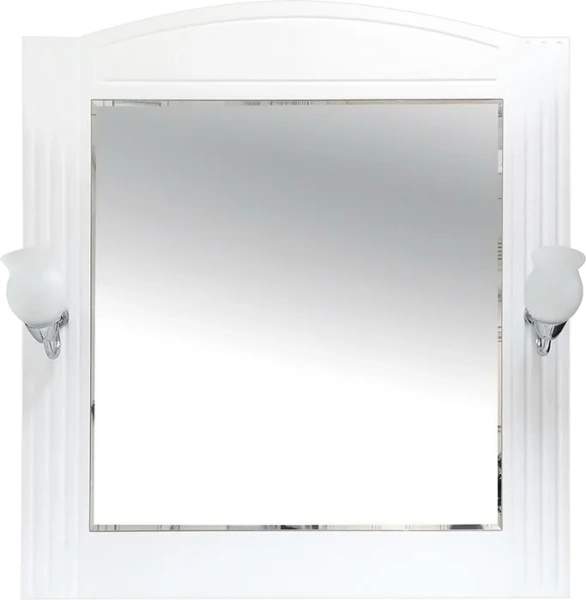Зеркало с подсветкой Misty Эльбрус 76 см белое - фото 3