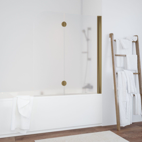 Душевая шторка на ванную стекло сатин Vegas-glass E2V 120 10 R - фото 25