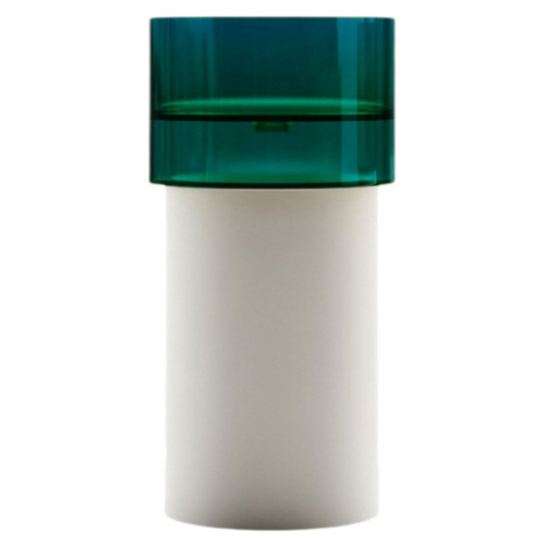 Раковина напольная Abber Kristall 45 см белая/бирюзовая - фото 2