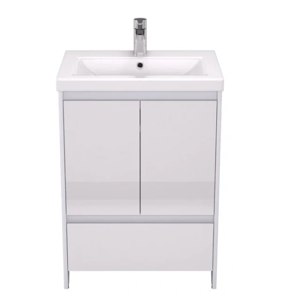 Тумба с раковиной напольная Velvex Klaufs tnKLA.60.2D.1Y-61 60 см МДФ - фото 3