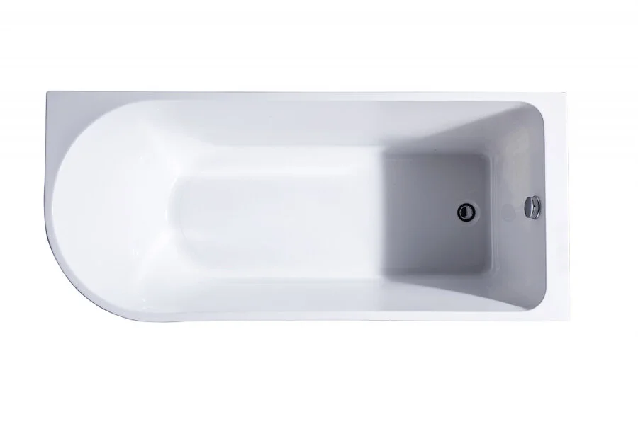Ванна акриловая Bolu BL-380S L/R, 170 x 75 см, слив-перелив в комплекте, белый, левая/правая, белые - фото 8