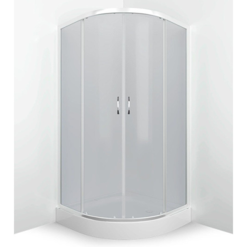 Душевой уголок Erlit Comfort ER0508, недорогие, стеклянные, угловые, c поддоном - фото 6