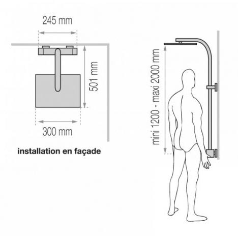 Душевая система Valentin TOUAREG 2 - фото 2