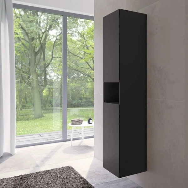 Шкаф-пенал подвесной Keuco Stageline 40 см петли слева, пристенные, высокие - фото 6