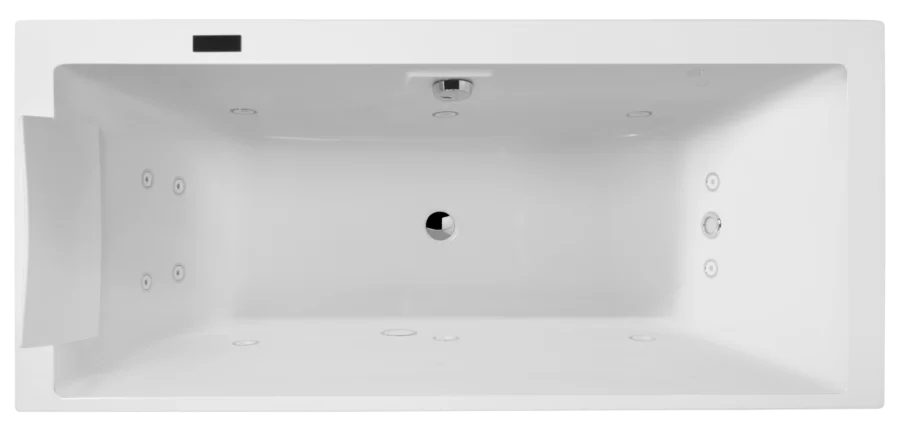 Ванна акриловая Jacob Delafon Evok 200х100 см гидромассажная - фото 2