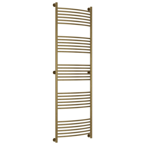 Полотенцесушитель водяной, цвет состаренная бронза перемычка выгнутая Богема+ 1900х600 - фото 3