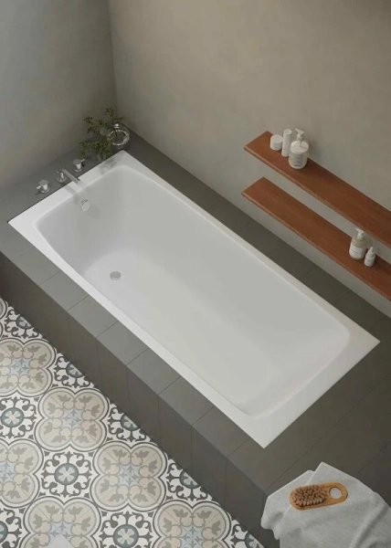 Ванна чугунная Creto Flight, 27-1175, 170 х 75 см, белая - фото 3